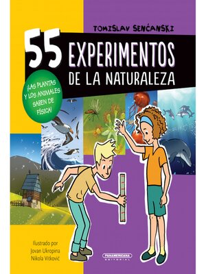 cover image of 55 experimentos de la naturaleza
